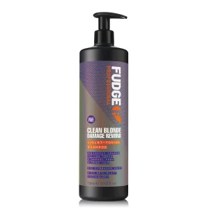 Clean Blonde Damage Rewind Violet Toning Shampoo 1000ml